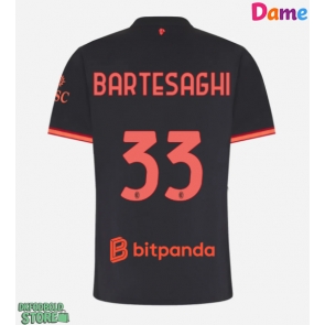 AC Milan Davide Bartesaghi #33 Replika Tredjetrøje Dame 2026-27 Kortærmet